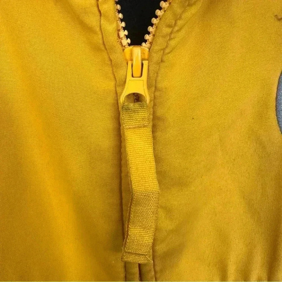 Pittsburgh Steelers Windbreaker Zip Up‎ Fleece Lining Mens Size Large Two Tone - Picture 9 of 16